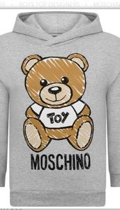 Moschino boys toddler teddy hoodie sweatshirt